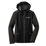 Ladies Gradient Hooded Soft Shell Jacket